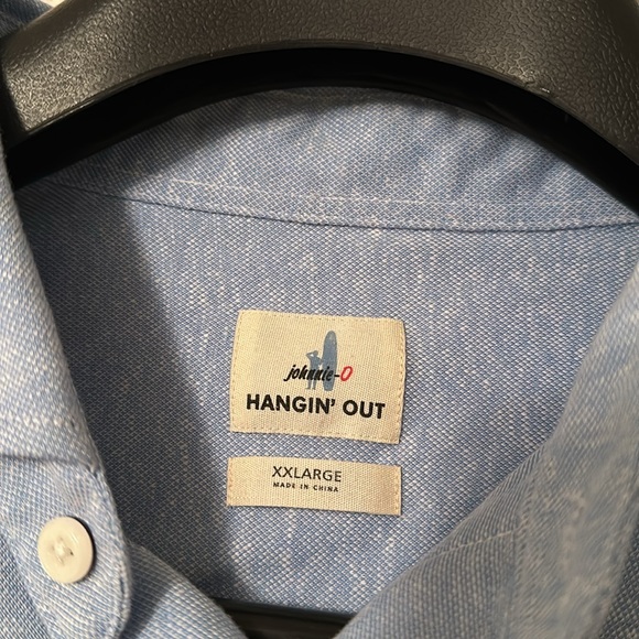 Johnny-O Light Blue Button Down - Picture 5 of 7
